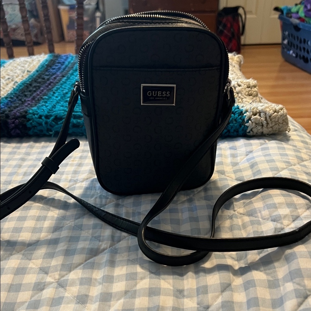 Guess Black Mini Crossbody Bag
